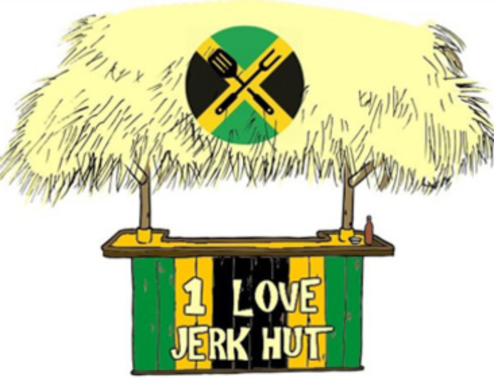 1 Love Jerk Hut logo.