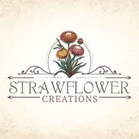 Strawflower Creations logo.