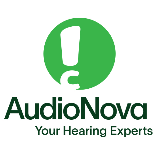 AudioNova logo.