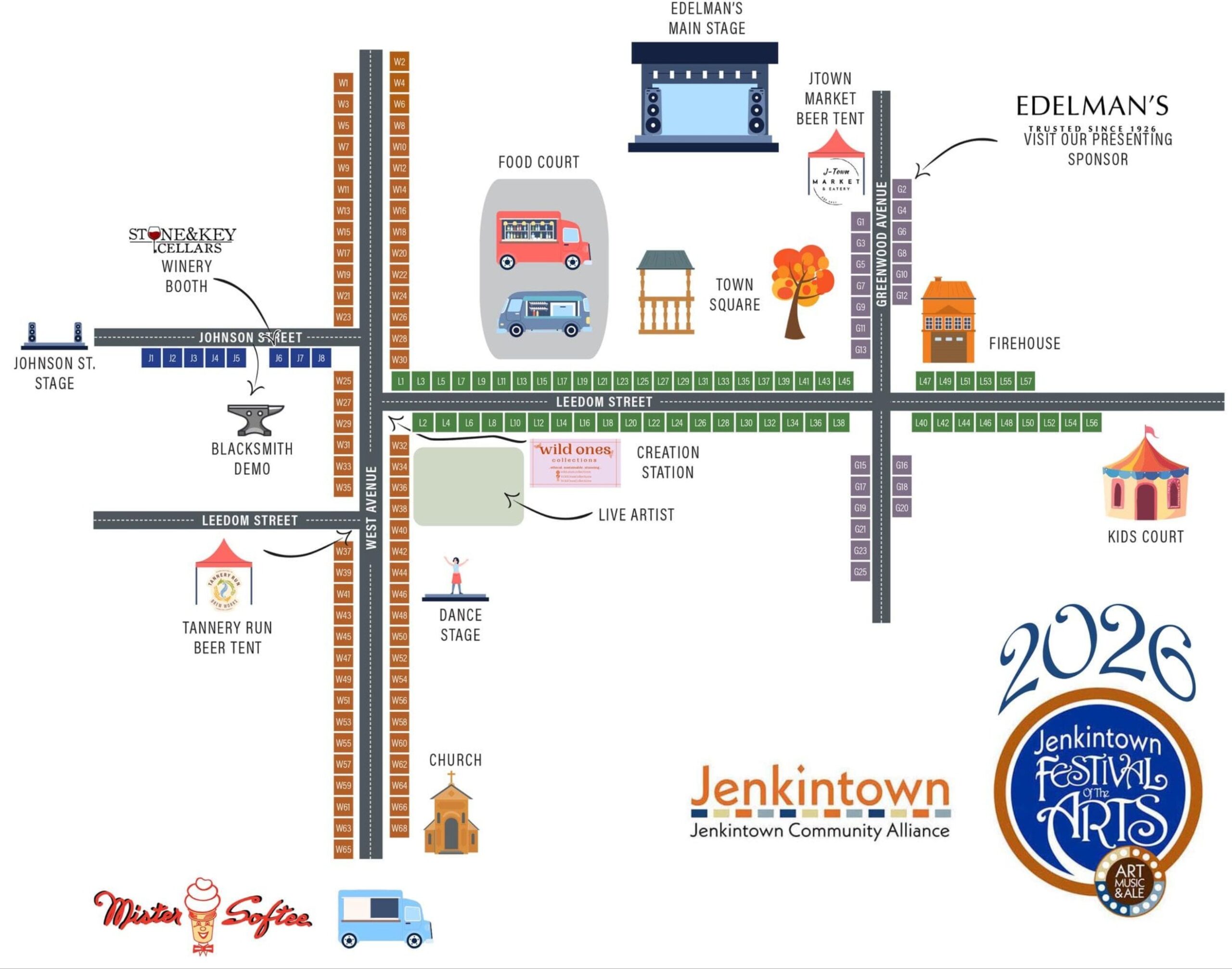 Festival Home 2026 festival map